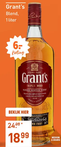 Aanbieding: Grant's Blend