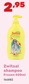 Aanbieding: Zwitsal shampoo Frozen