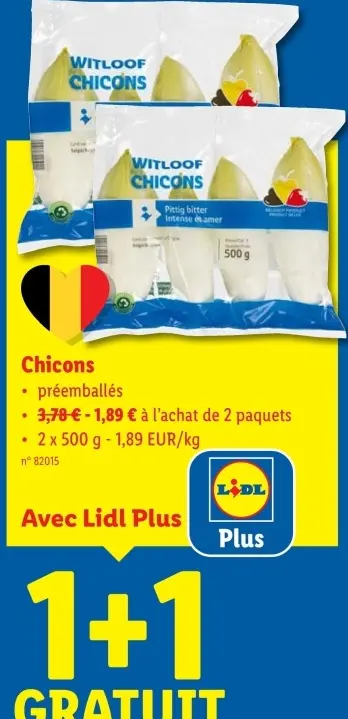 Offre: Chicons