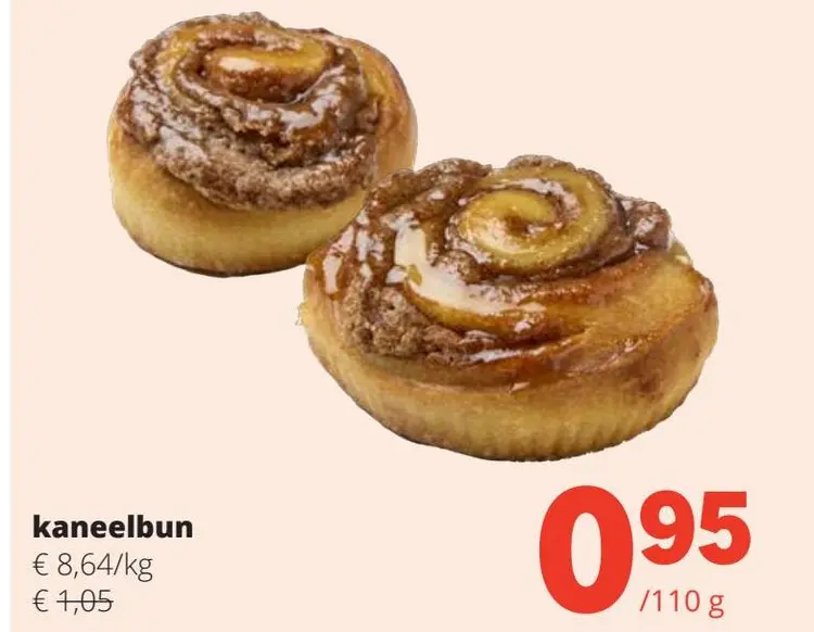 Aanbieding: kaneelbun
