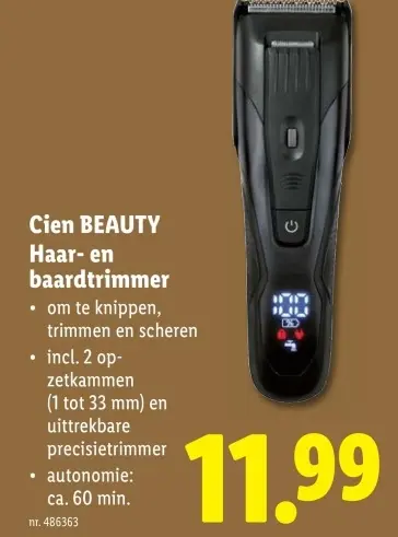Aanbieding: Haar- en baardtrimmer