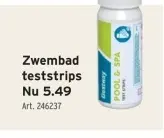 Promotie: Zwembad teststrips