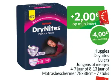 Promotie: Drynites Luiers