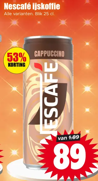 Aanbieding: Nescafé ijskoffie