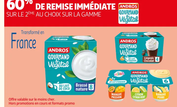 Offre: Gourmand & Végétal