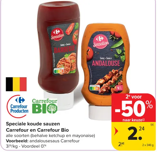 Promotie: Speciale koude sauzen