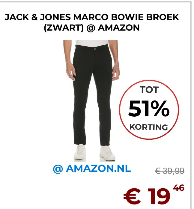 Aanbieding: Marco bowie broek