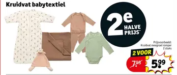 Aanbieding: Kruidvat babytextiel