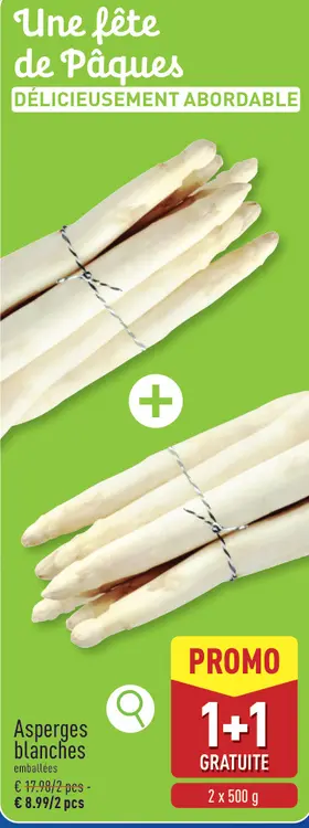 Offre: Asperges blanches