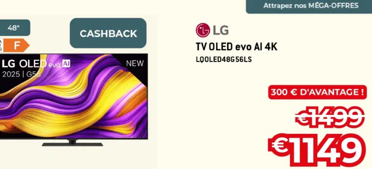 Offre: TV OLED evo AI 4K