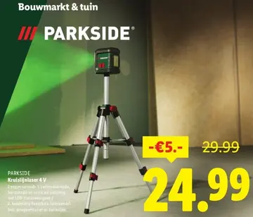 Aanbieding: Kruislijnlaser