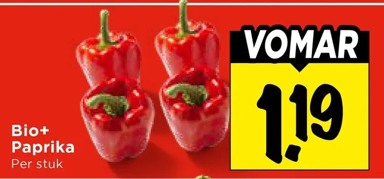Aanbieding: Bio+ Paprika