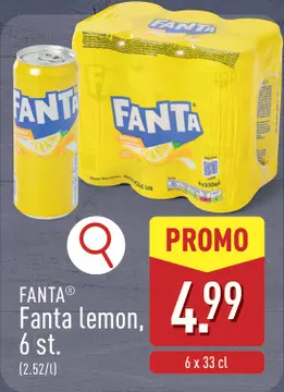 Aanbieding: Fanta Lemon