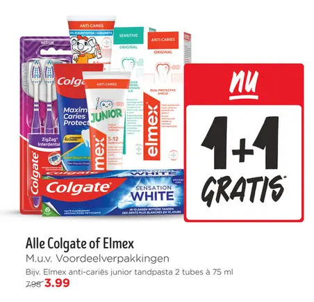 Aanbieding: Alle Colgate of Elmex