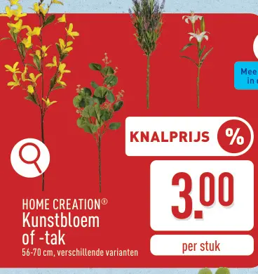Promotie: Kunstbloem of -tak