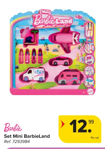 Aanbieding: Set Mini BarbieLand