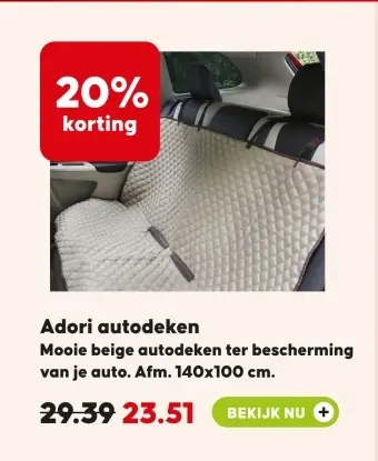 Aanbieding: autodeken