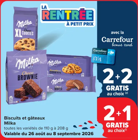 Offre: Biscuits et gâteaux
