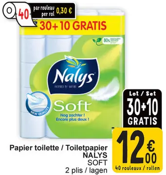 Offre: Papier toilette / Toiletpapier