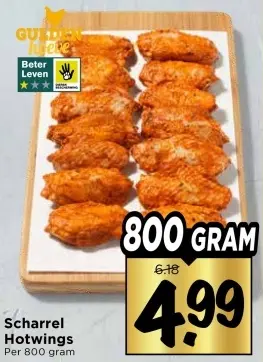 Aanbieding: Scharrel Hotwings