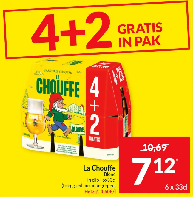 Promotie: La Chouffe Blond