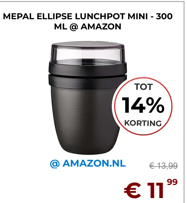 Aanbieding: Ellipse lunchpot mini