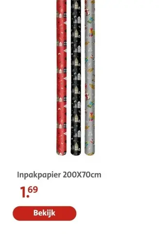 Aanbieding: Inpakpapier