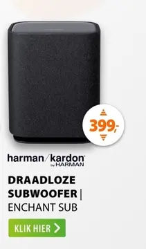 Aanbieding: Harman Kardon Enchant Sub Zwart