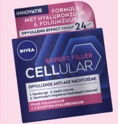 Aanbieding: NIVEA Cellular Hyaluron Anti-Age Nachtcrème 50 ML