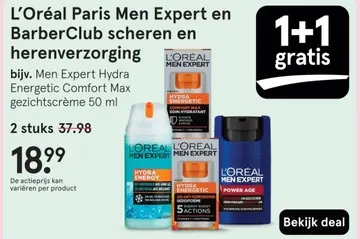 Aanbieding: L'Oréal Paris Men Expert en BarberClub schere