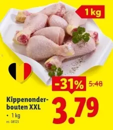 Promotie: Kippenonderbouten XXL