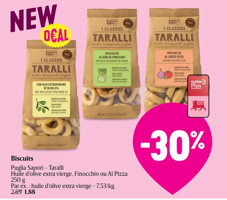 Offre: Taralli