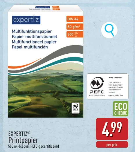 Promotie: Multifunktionspapier