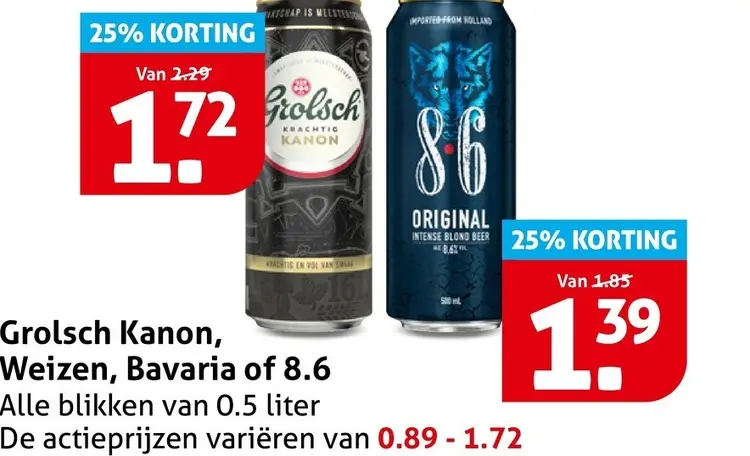 Aanbieding: Kanon, Weizen, of 8.6