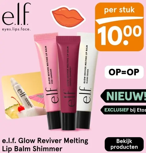 Aanbieding: Glow Reviver Melting Lip Balm
