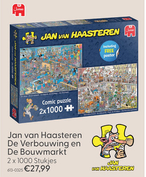 Aanbieding: Jan van Haasteren De Verbouwing en De Bouwmar