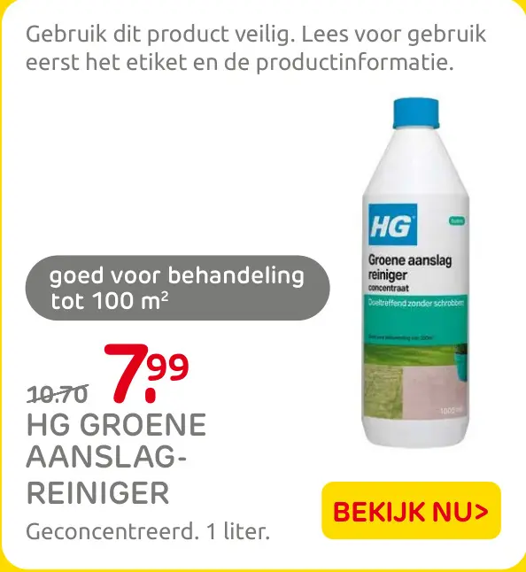 Aanbieding: Groene aanslag-reiniger