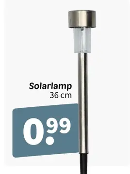 Aanbieding: Solarlamp