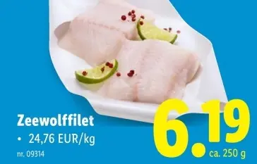 Aanbieding: Zeewolffilet