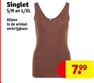 Aanbieding: Singlet