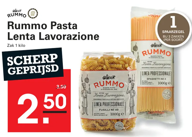 Aanbieding: Pasta Lenta Lavorazione