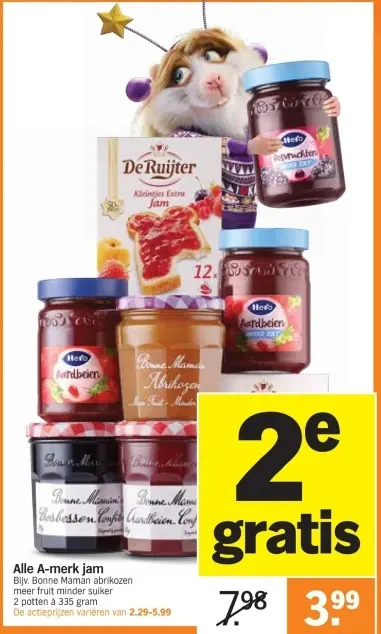 Aanbieding: A-merk jam