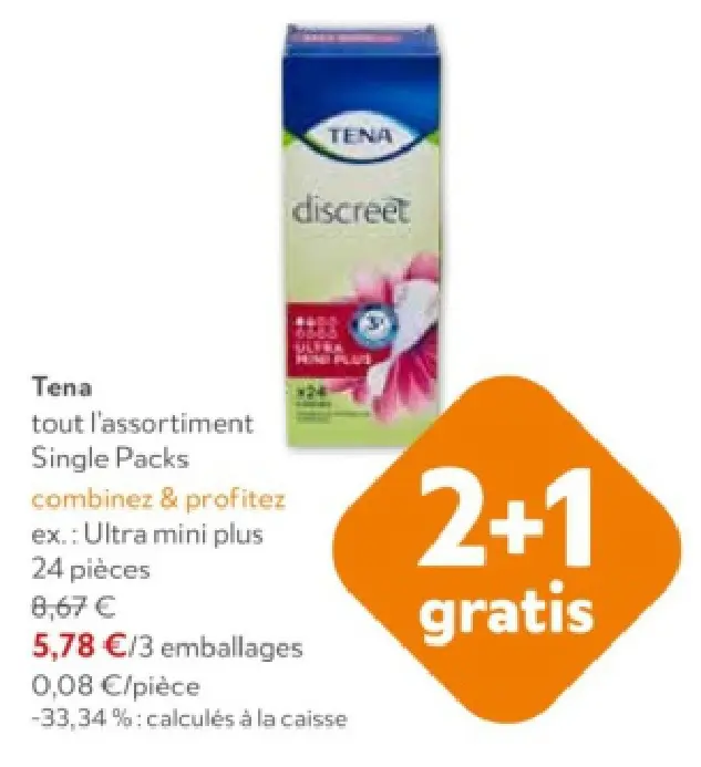 Offre: Tena discreet