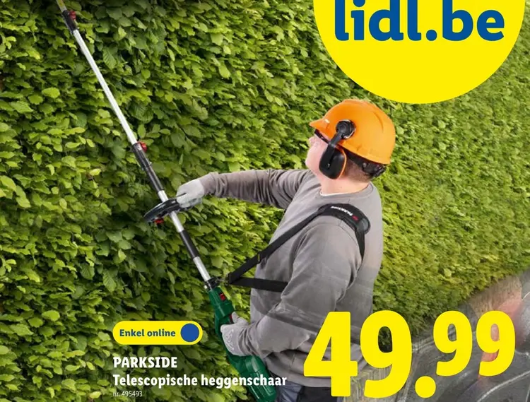 Promotie: Telescopische heggenschaar