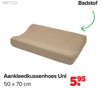 Promotie: Aankleedkussenhoes Uni