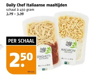 Aanbieding: Daily Chef Italiaanse maaltijden