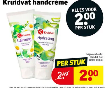 Aanbieding: Kruidvat handcrème