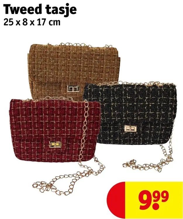 Aanbieding: Tweed tasje