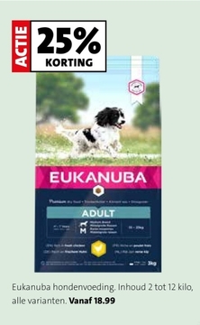 Aanbieding: Eukanuba hondenvoeding