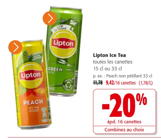 Offre: Lipton Ice Tea